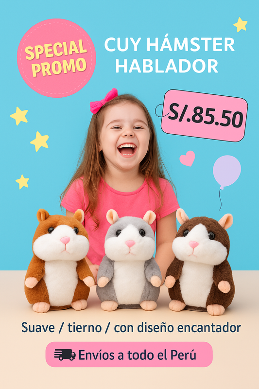 CUY HAMSTER HABLADOR